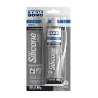 Tekbond Adesivo de Silicone Acético Cinza 50g