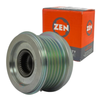 Polia com Roda Livre para Alternador Zen 5664