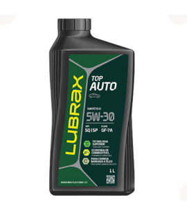 Óleo Lubrax Top Auto 5w30 Sq Gf-7a Sintético 1l