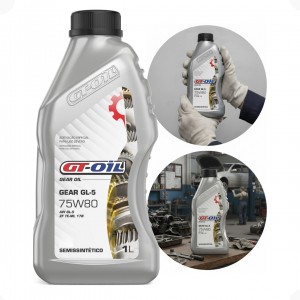 Gt Oil Gear Sae 75w80 Gl-5 Semissintético