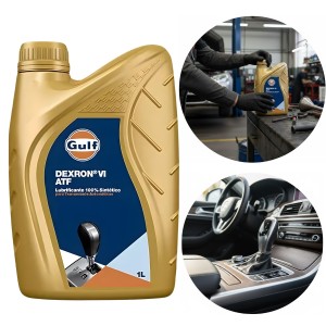 Óleo Câmbio Transmissão Automática Gulf Dexron VI 1L