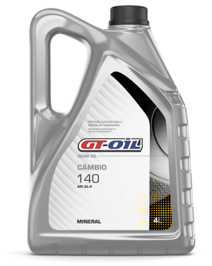 Óleo Para Diferencial Sae 140 Gl4 Mineral Gt Oil - 4l