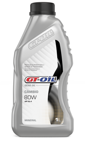 Gt Oil Cambio Sae 80w Api Gl4 - 1l 
