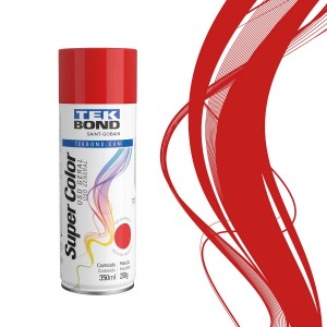 Tinta Aerosol Vermelho Uso Geral Tekbond 350ml